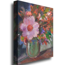 Sheila Golden Starry Night Bouquet Canvas Art 18 x 24 Image 3