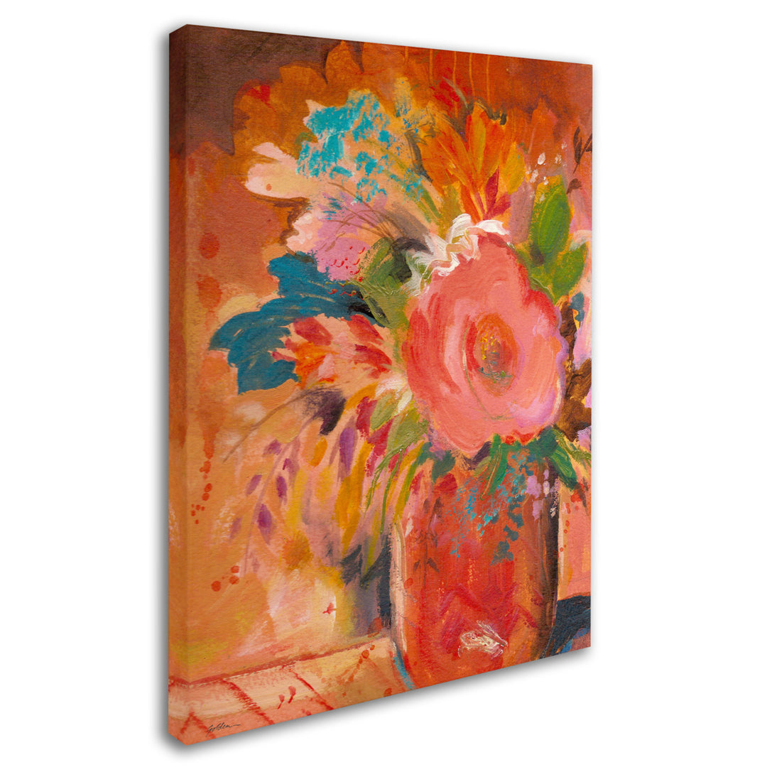 Sheila Golden Copper Vase 3 Canvas Art 18 x 24 Image 2