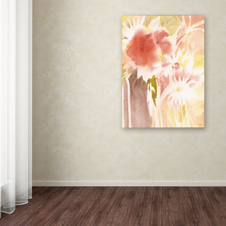 Sheila Golden Daisy Shadow Canvas Art 18 x 24 Image 3