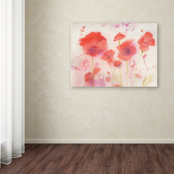 Sheila Golden Poppy Memory Canvas Art 18 x 24 Image 3