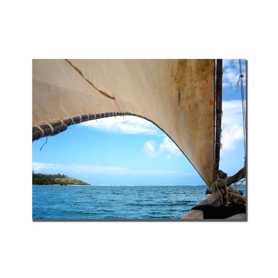 Tammy Davison Kenya Sail Canvas Art 18 x 24 Image 1