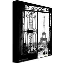 Sally Gall Views of Paris Canvas Art 18 x 24 Image 3