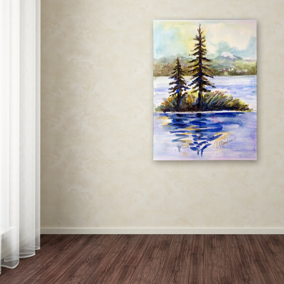 Wendra Island Light Canvas Art 18 x 24 Image 3