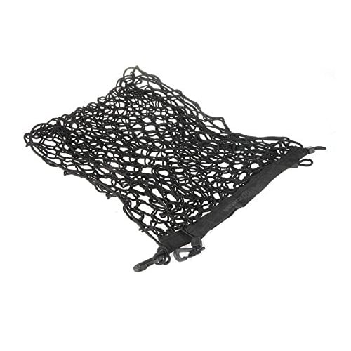 Zone Tech 4 Hook Vehicle Universal Elastic Fit Trunk Mesh Cargo Storage Organizer Car Van SUV Back Item Net Image 2