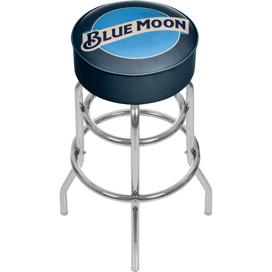 Blue Moon Padded Swivel Bar Stool 30 Inches High Image 1