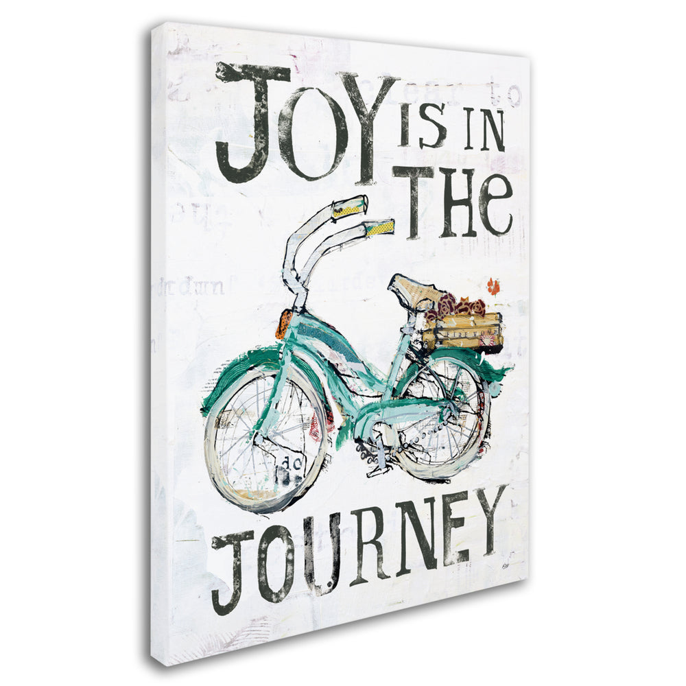 Kellie Day Joy is in the Journey 14 x 19 Canvas Art Image 2