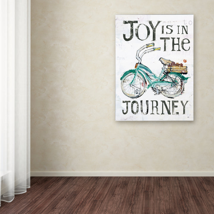 Kellie Day Joy is in the Journey 14 x 19 Canvas Art Image 3