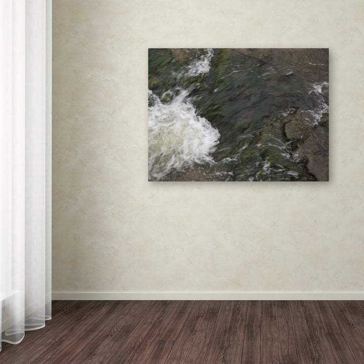 Kurt Shaffer Rushing Water Abstract 14 x 19 Canvas Art Image 3