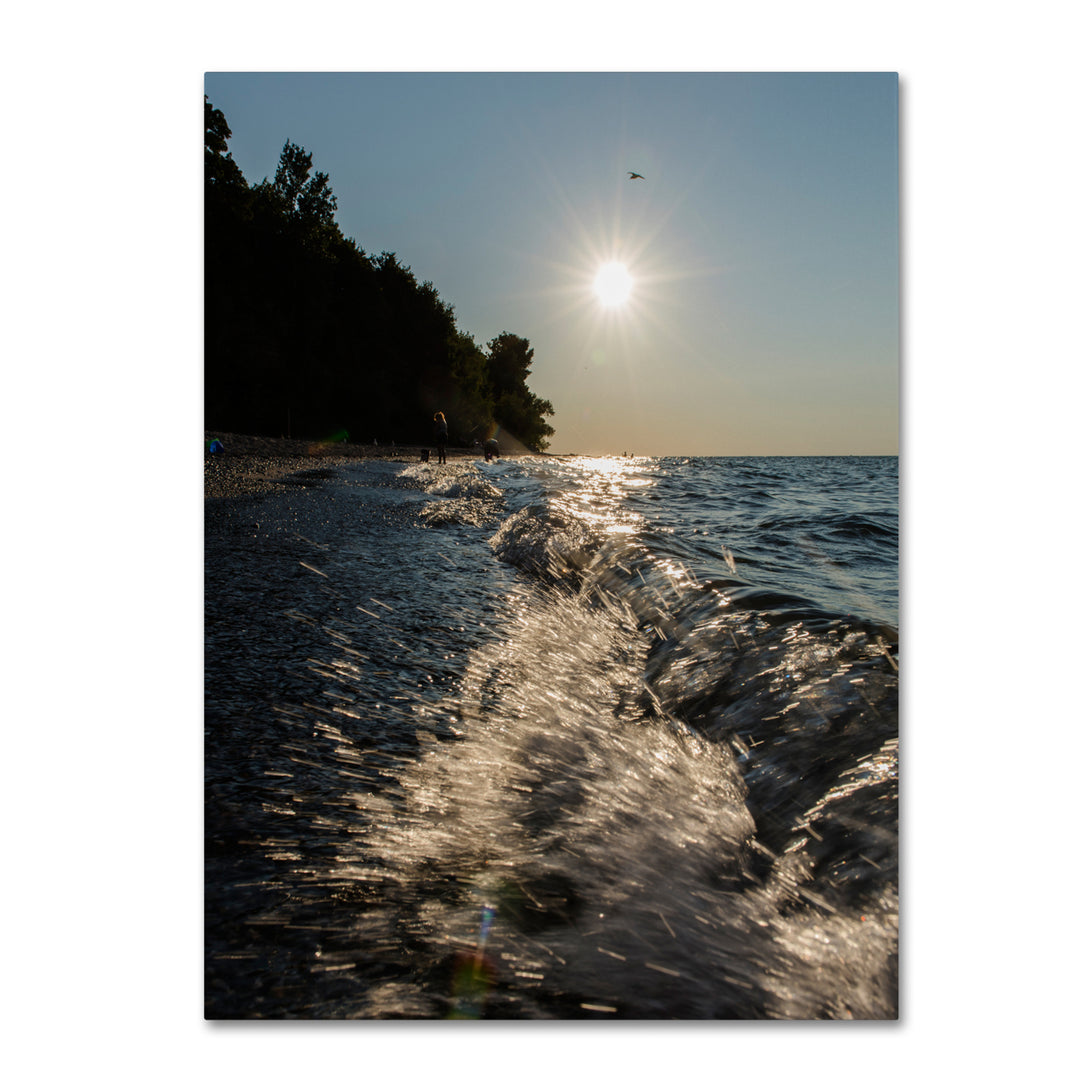 Kurt Shaffer Great Lake Afternoon 14 x 19 Canvas Art Image 1