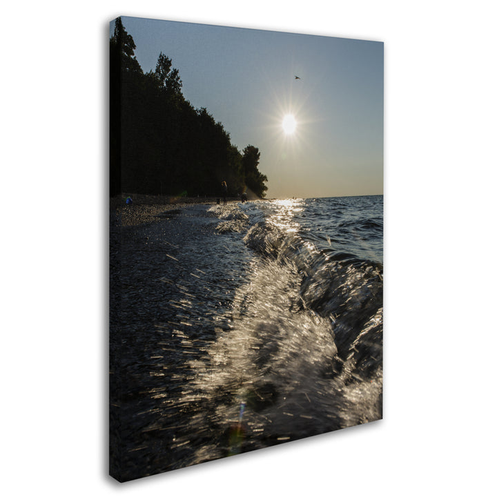 Kurt Shaffer Great Lake Afternoon 14 x 19 Canvas Art Image 2