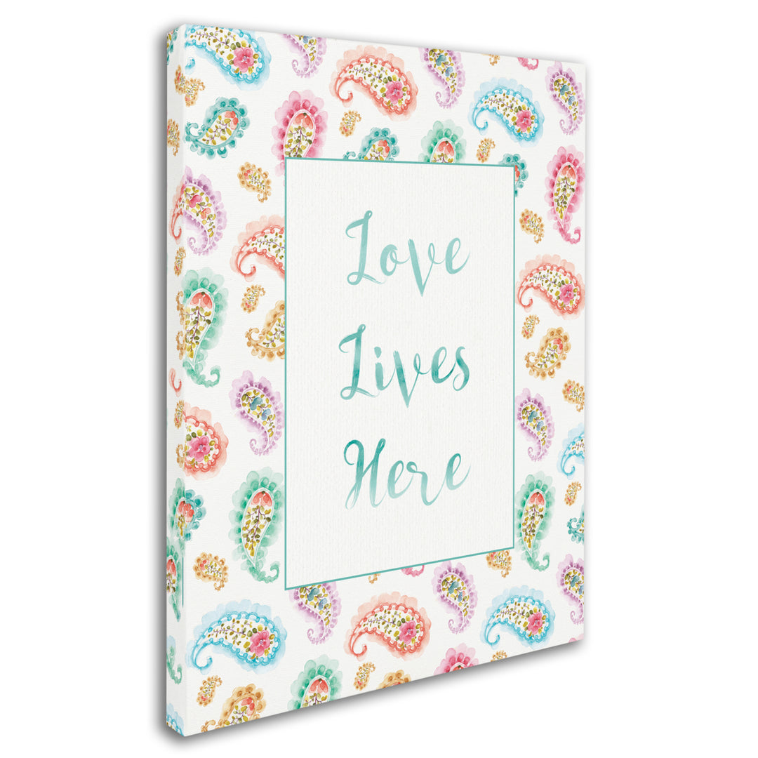 Lisa Audit Rainbow Seeds Love Lives 14 x 19 Canvas Art Image 2