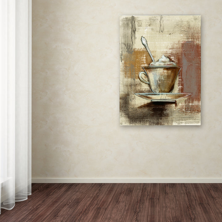 Silvia Vassileva Cafe Classico III Neutral Canvas Art 18 x 24 Image 3
