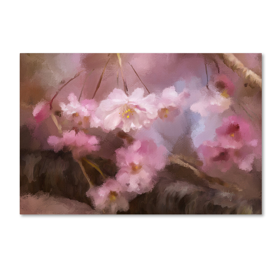 Lois Bryan Blushing Cherry Blossoms Canvas Art 16 x 24 Image 1