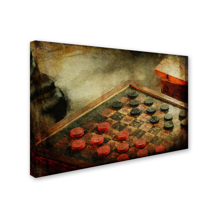 Lois Bryan Lets Play Checkers Canvas Art 16 x 24 Image 2