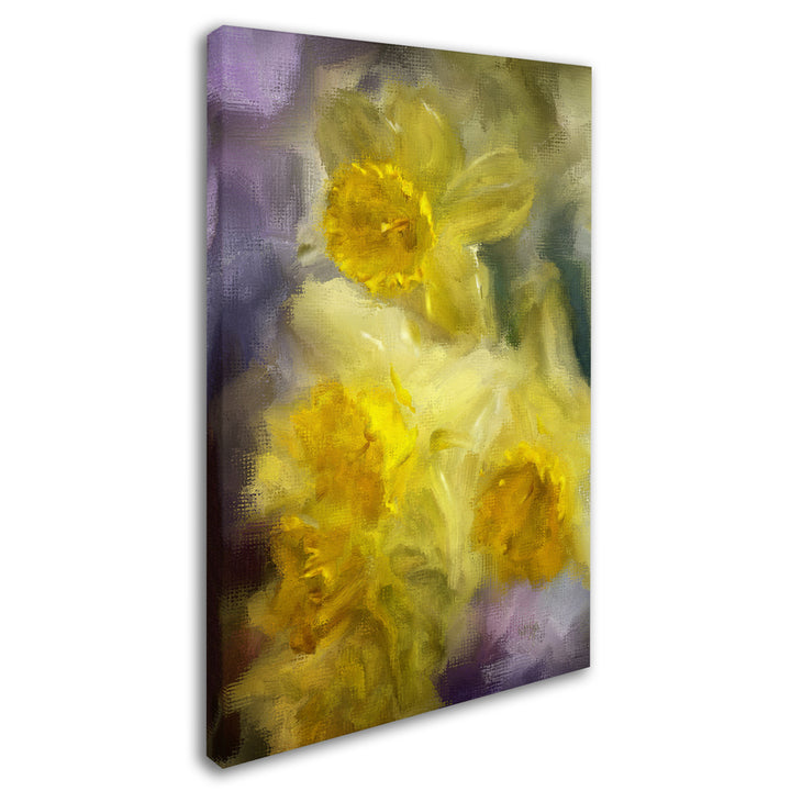 Lois Bryan Ruffled Daffodils Canvas Art 16 x 24 Image 2