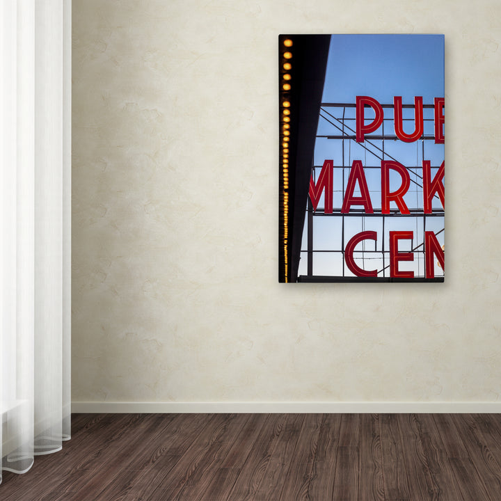 Yale Gurney Pike Place Market in Color Canvas Art 16 x 24 Image 3