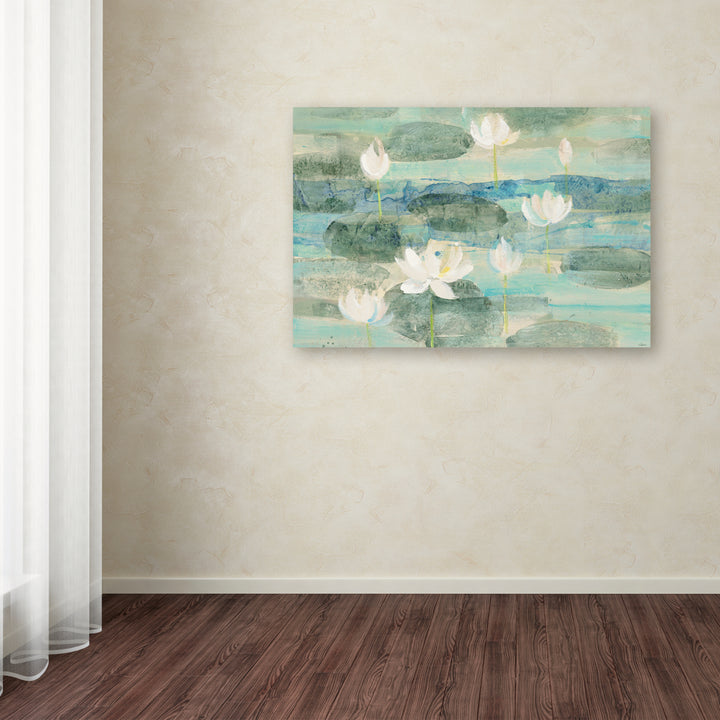 Albena Hristova Water Lilies Bright Canvas Art 16 x 24 Image 3