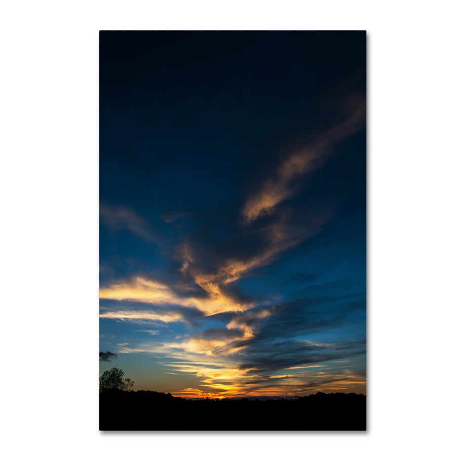 Kurt Shaffer Clouds Make the Sunset Awesome Canvas Art 16 x 24 Image 1
