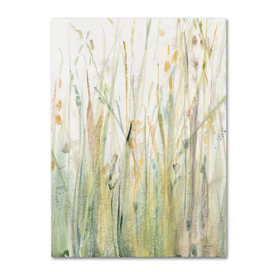 Avery Tillmon Spring Grasses I Crop Canvas Art Image 1