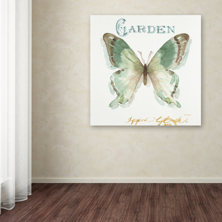 Lisa Audit My Greenhouse Butterflies III Large Canvas Art 35 x 35 Image 3