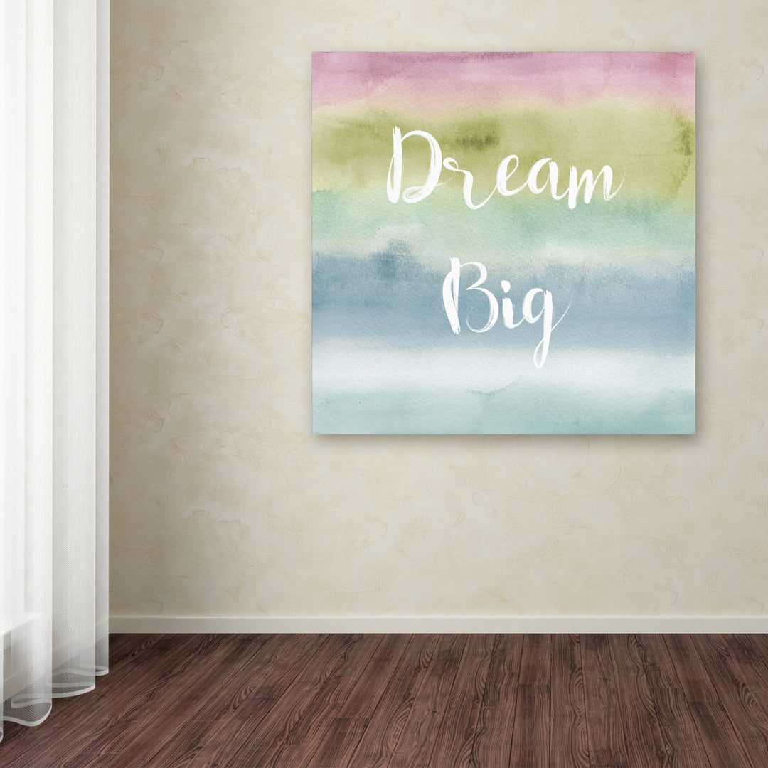 Lisa Audit Rainbow Seeds XIV Cool Dream Large Canvas Art 35 x 35 Image 3