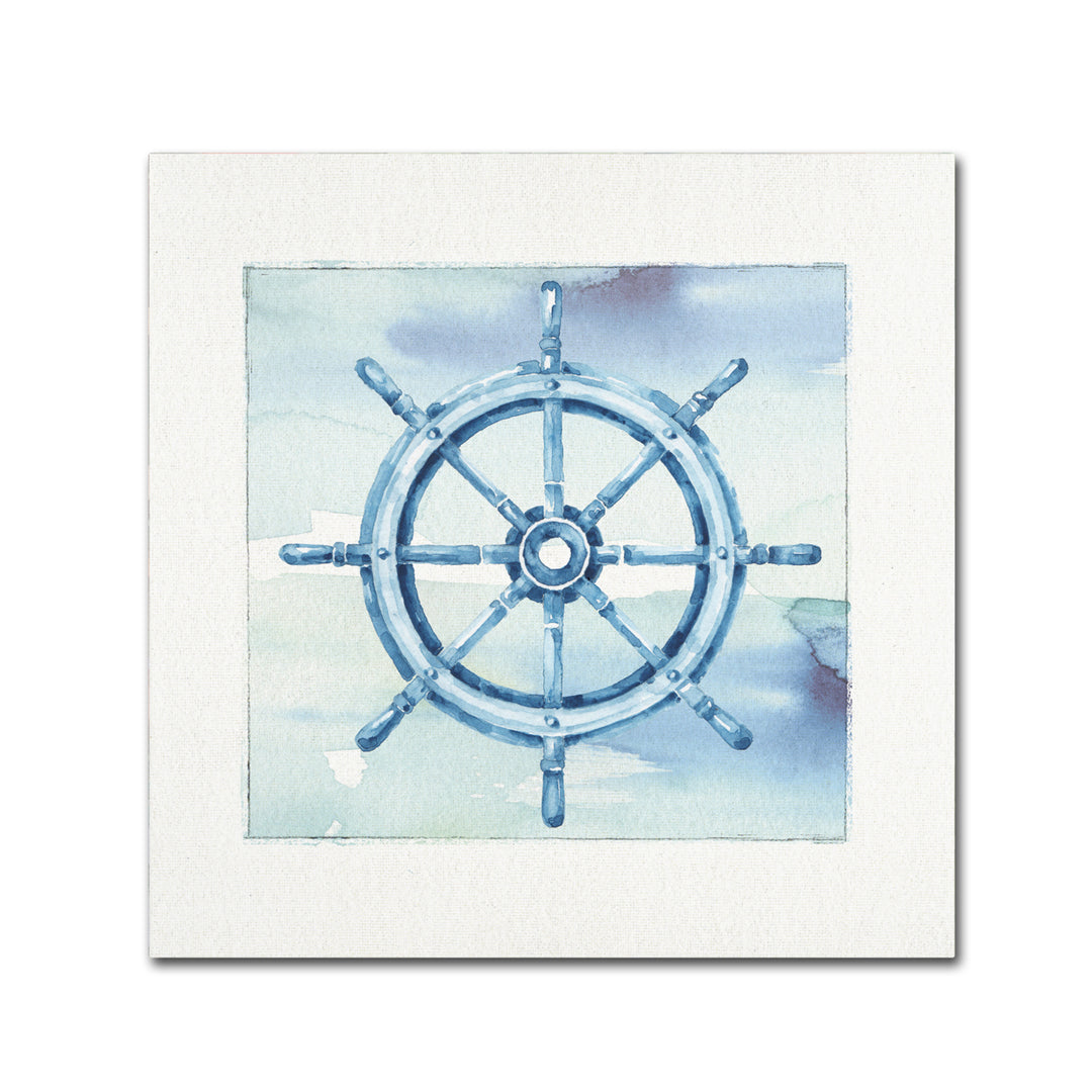 Lisa Audit Sea Life Wheel v2 Large Canvas Art 35 x 35 Image 1