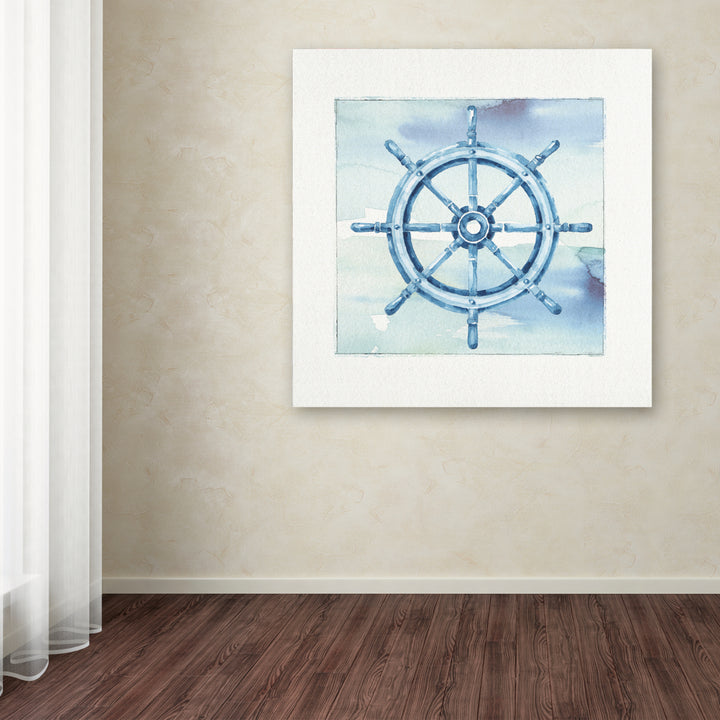 Lisa Audit Sea Life Wheel v2 Large Canvas Art 35 x 35 Image 3