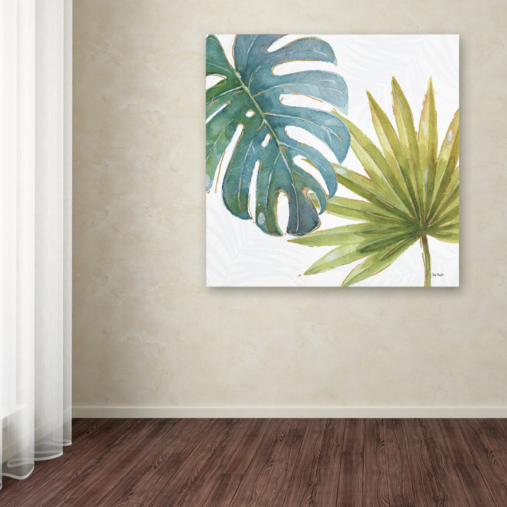 Lisa Audit Tropical Blush VIII Large Canvas Art 35 x 35 Image 3