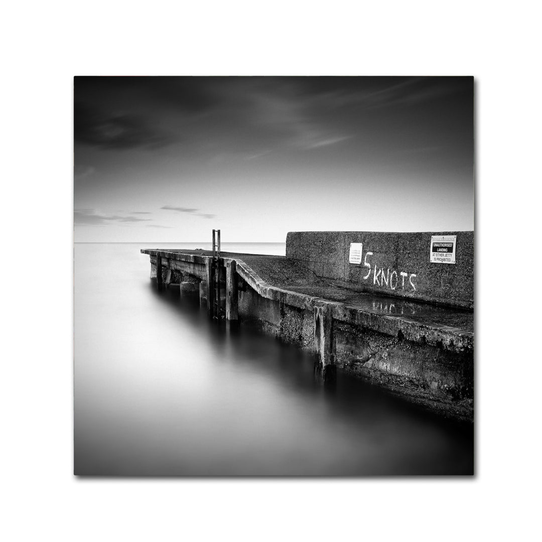 Rob Cherry Swanage Jetty Large Canvas Art 35 x 35 Image 1