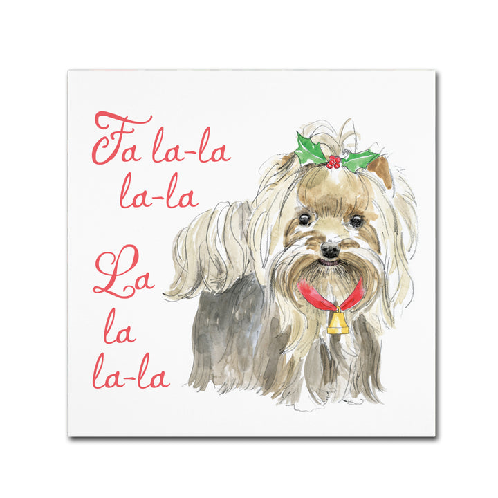 Beth Grove Glamour Pups Christmas VI Canvas Art 24 x 24 Image 1