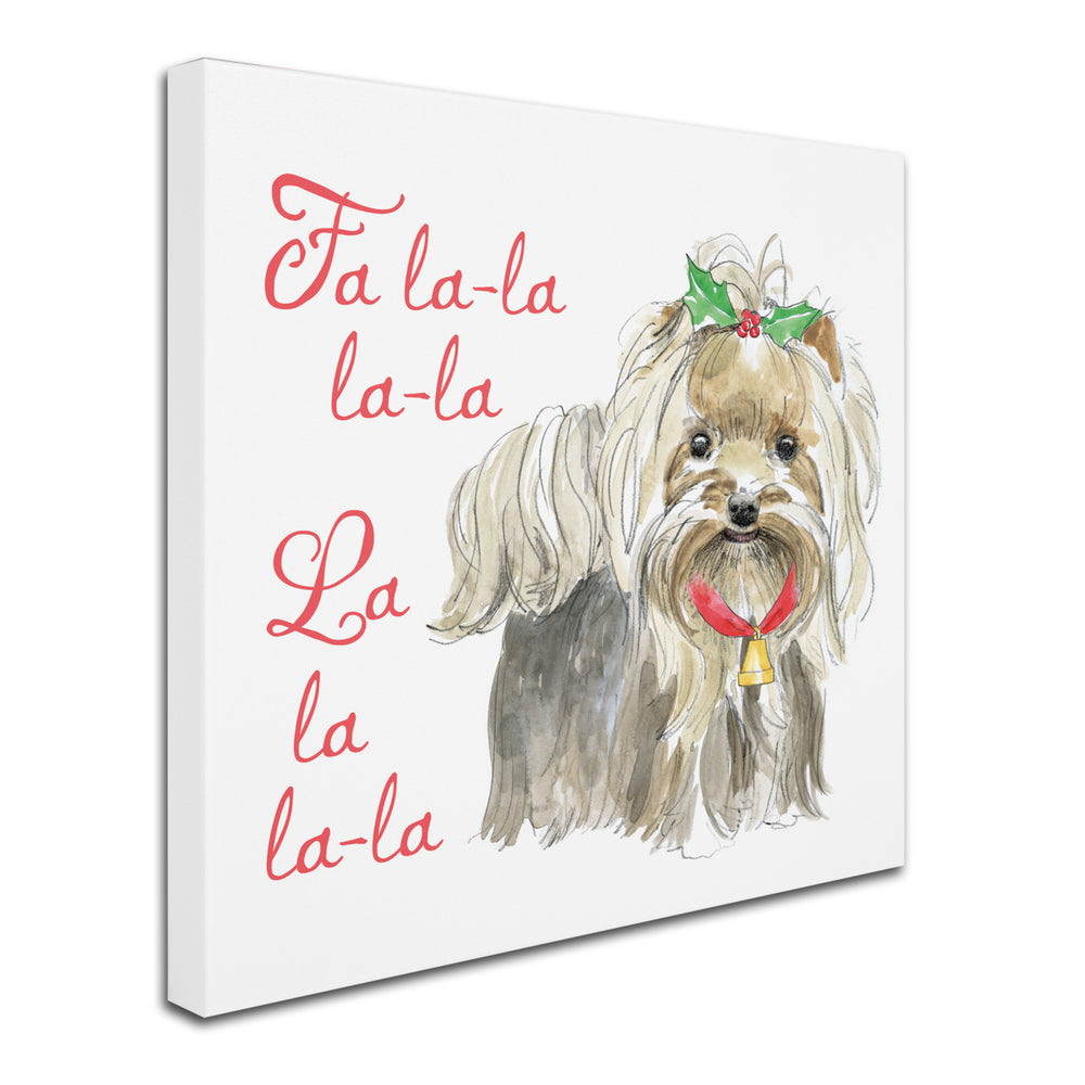 Beth Grove Glamour Pups Christmas VI Canvas Art 24 x 24 Image 2