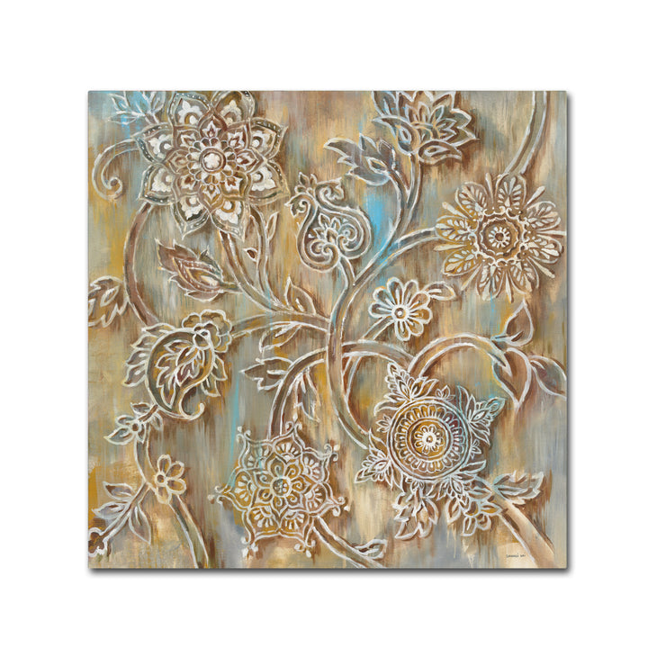 Danhui Nai Henna Crop Canvas Art 24 x 24 Image 1