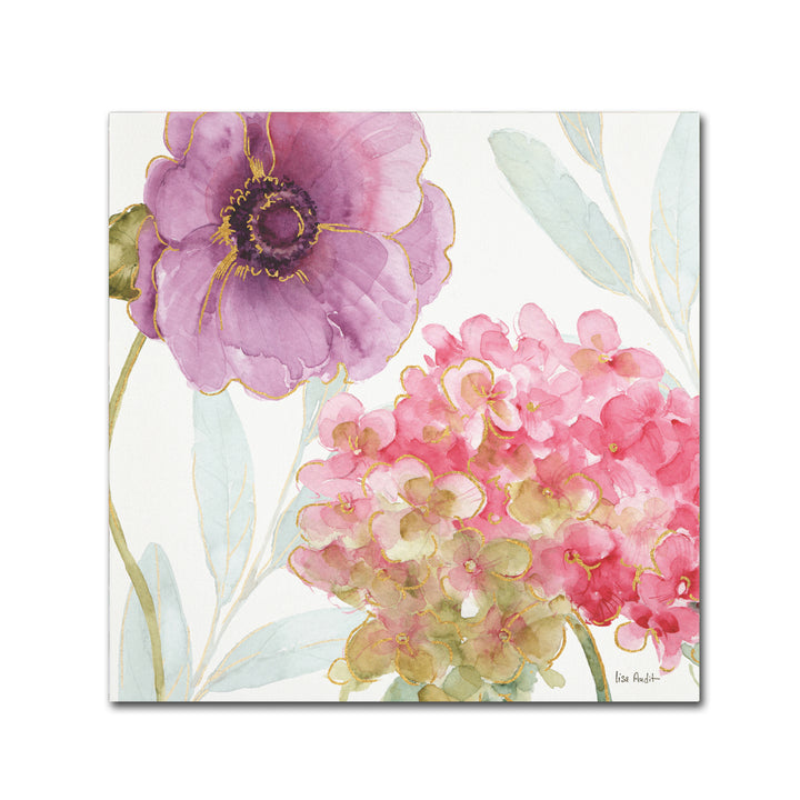 Lisa Audit Rainbow Seeds Flowers V Canvas Art 24 x 24 Image 1