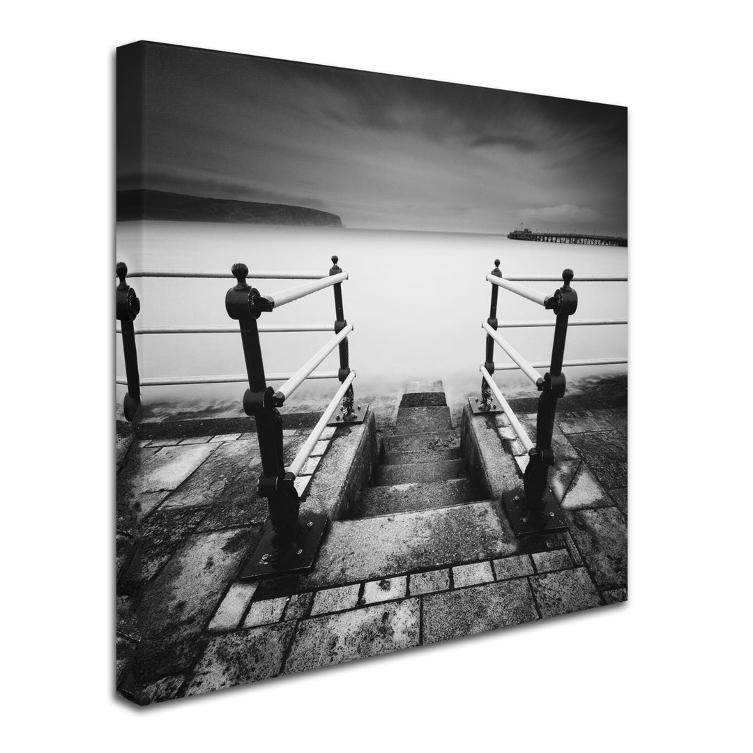 Rob Cherry Swanage Seafront Canvas Art 24 x 24 Image 2