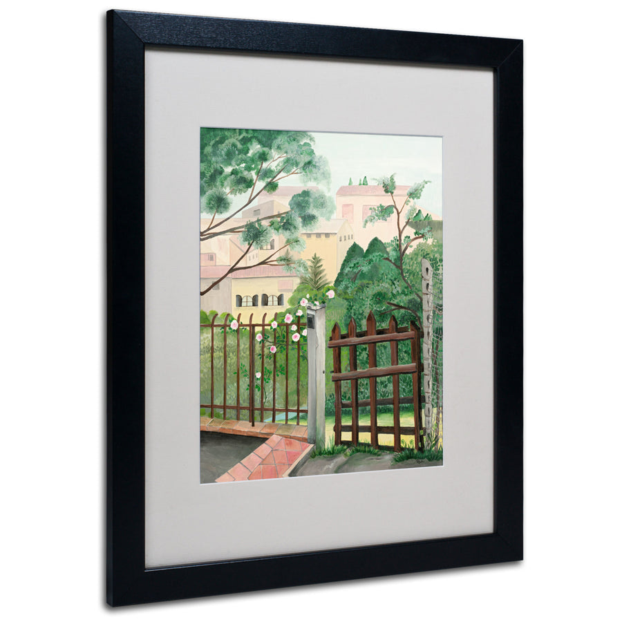 Valley Homes Black Wooden Framed Art 18 x 22 Inches Image 1
