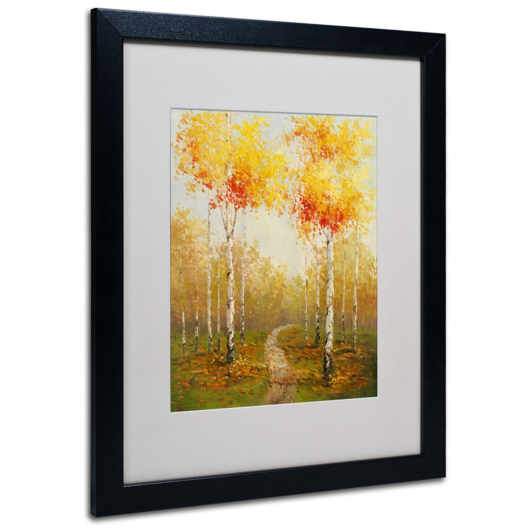 Rio On the Way to Aspen Black Wooden Framed Art 18 x 22 Inches Image 1