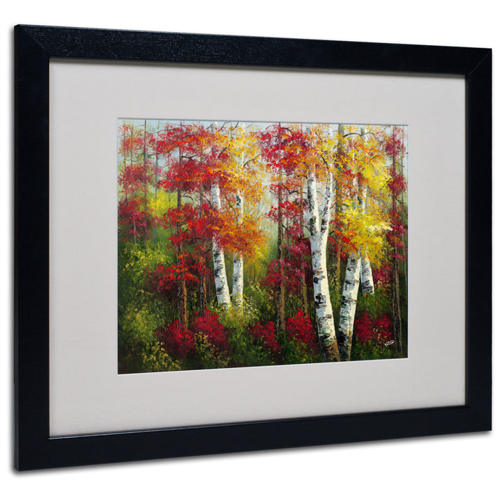 Rio Indian Summer Black Wooden Framed Art 18 x 22 Inches Image 1