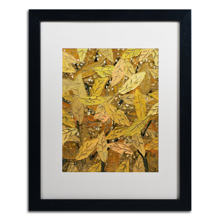 Hai Odelia Autumn Black Wooden Framed Art 18 x 22 Inches Image 1