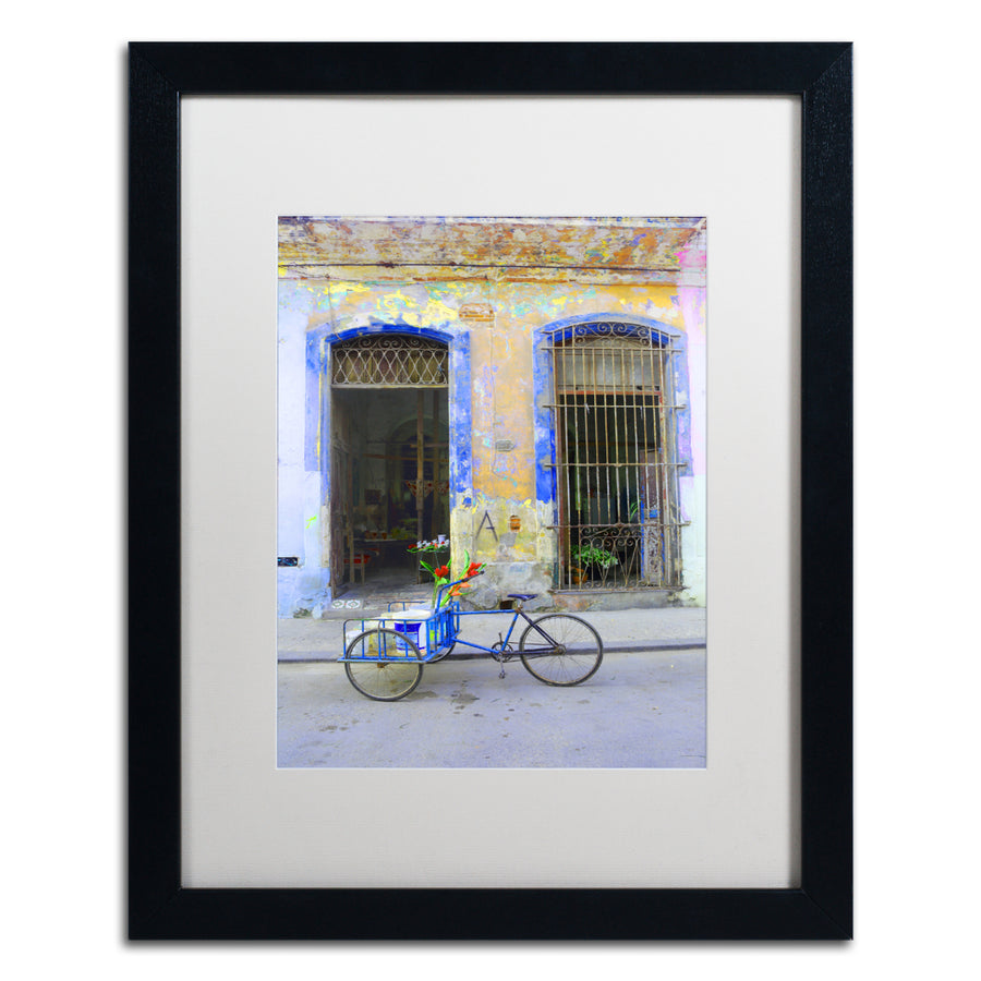Masters Fine Art Havana Apartment No 203 Black Wooden Framed Art 18 x 22 Inches Image 1