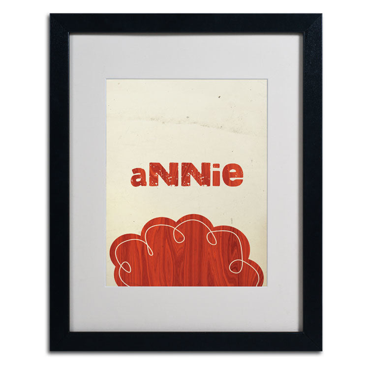 Megan Romo Annie Black Wooden Framed Art 18 x 22 Inches Image 2