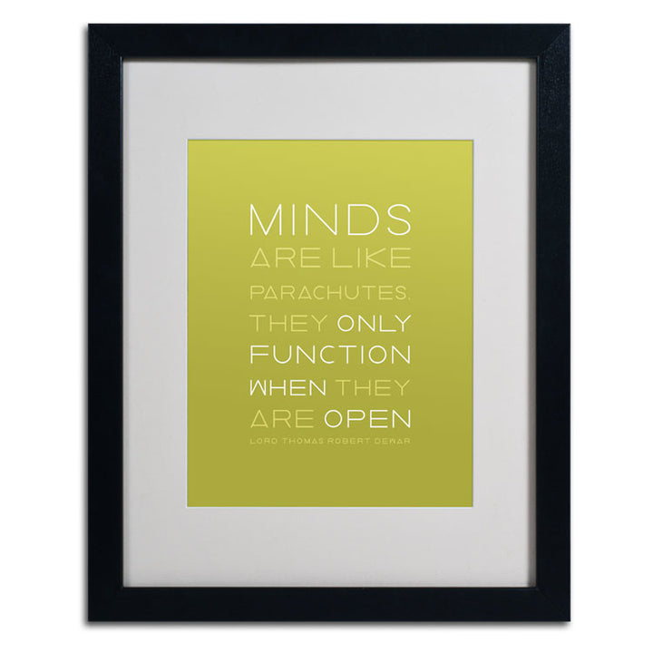 Megan Romo An Open Mind Black Wooden Framed Art 18 x 22 Inches Image 2