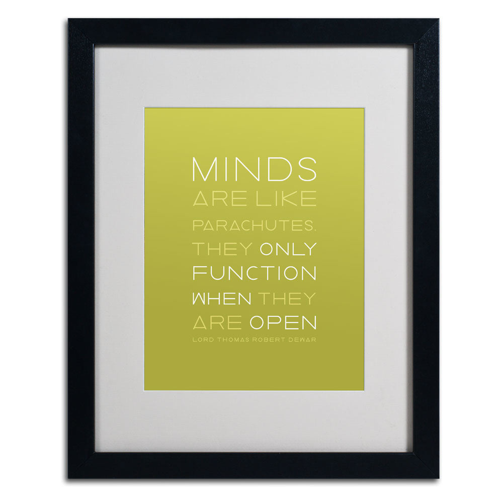 Megan Romo An Open Mind Black Wooden Framed Art 18 x 22 Inches Image 3