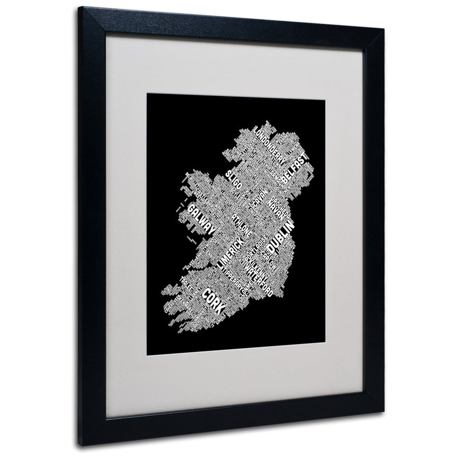 Michael Tompsett Ireland VIII Black Wooden Framed Art 18 x 22 Inches Image 1