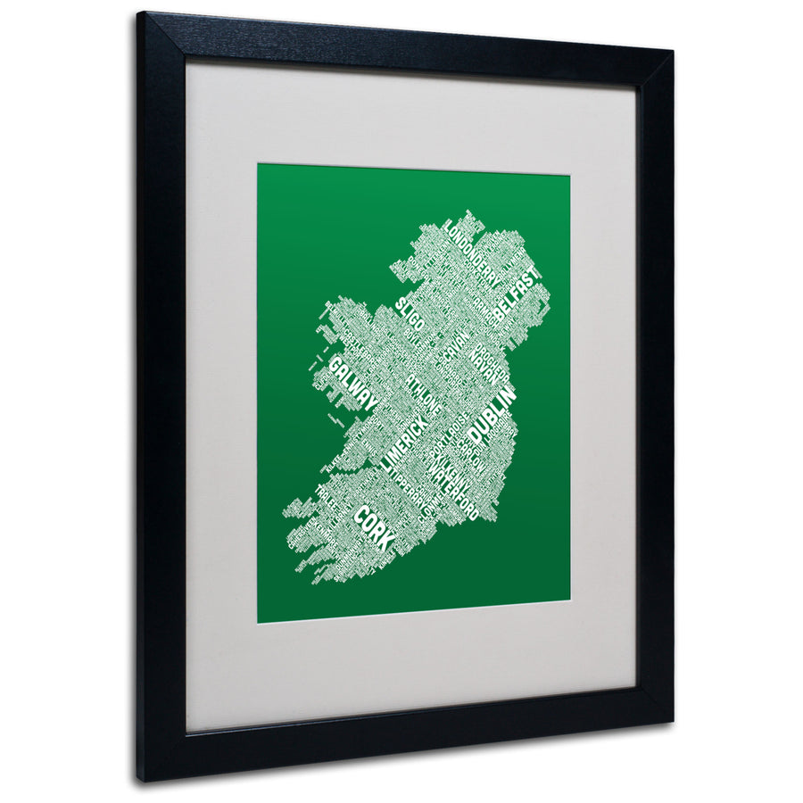 Michael Tompsett Ireland IX Black Wooden Framed Art 18 x 22 Inches Image 1