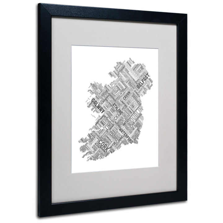 Michael Tompsett Ireland VII Black Wooden Framed Art 18 x 22 Inches Image 1