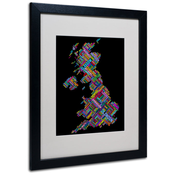 Michael Tompsett United Kingdom VII Black Wooden Framed Art 18 x 22 Inches Image 1