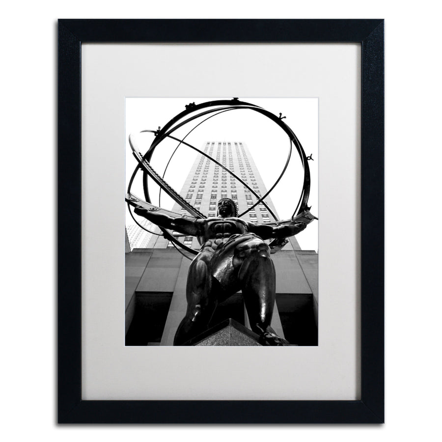 CATeyes Atlas Black Wooden Framed Art 18 x 22 Inches Image 1