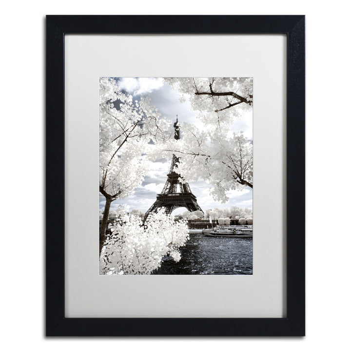 Philippe Hugonnard Another Look at Paris IV Black Wooden Framed Art 18 x 22 Inches Image 1
