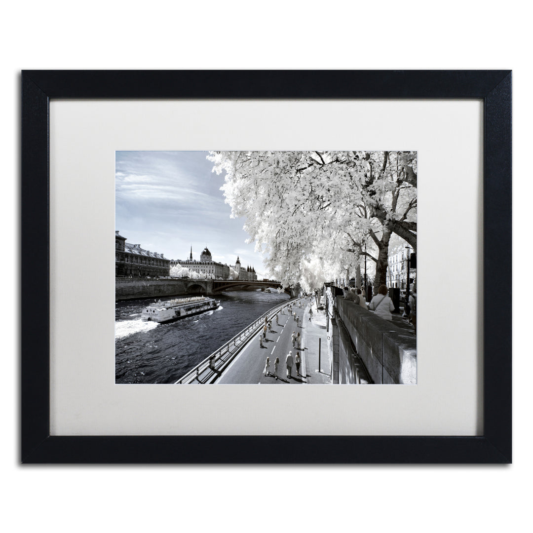 Philippe Hugonnard Another Look at Paris X Black Wooden Framed Art 18 x 22 Inches Image 1