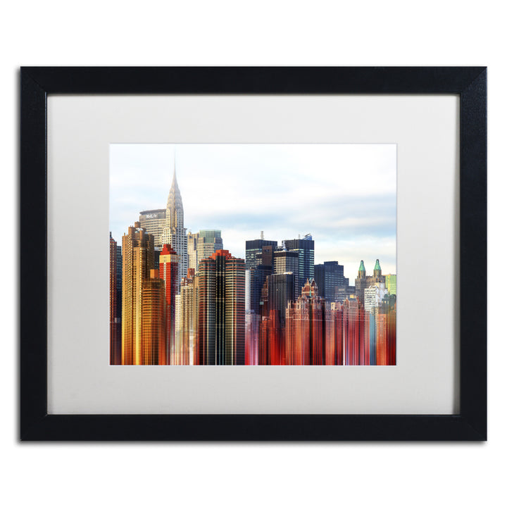 Philippe Hugonnard Urban Stretch NYC III Black Wooden Framed Art 18 x 22 Inches Image 1